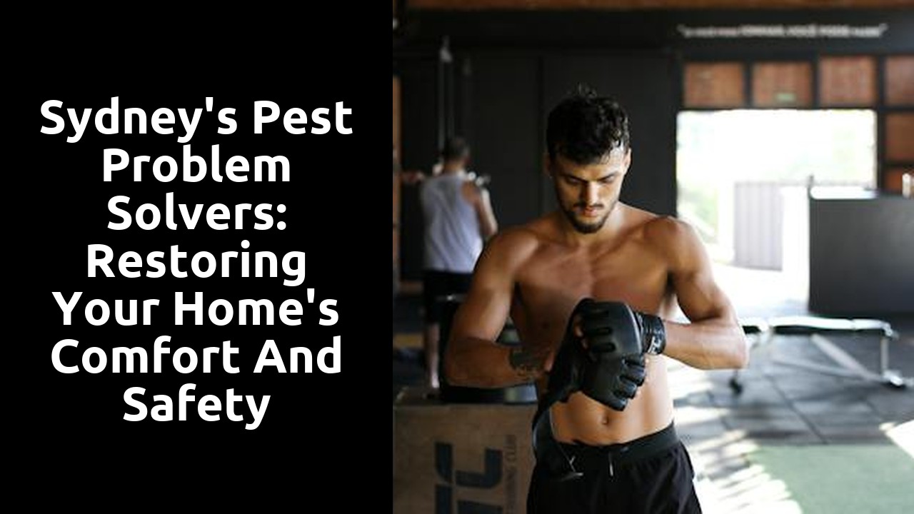 Sydney's Pest Problem Solvers: Restoring Your Home's Comfort and Safety